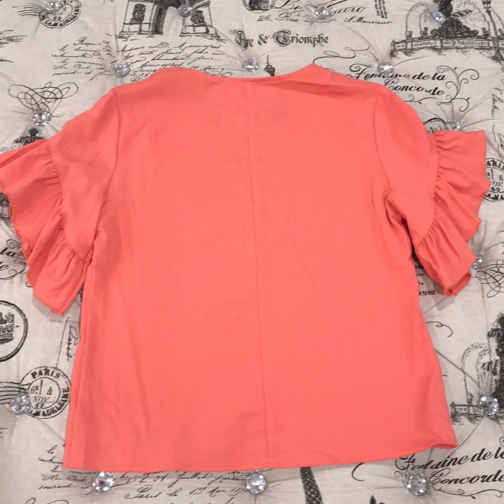 🎁 S & D Ruffle Sleeve Blouse - Picture 6 of 8